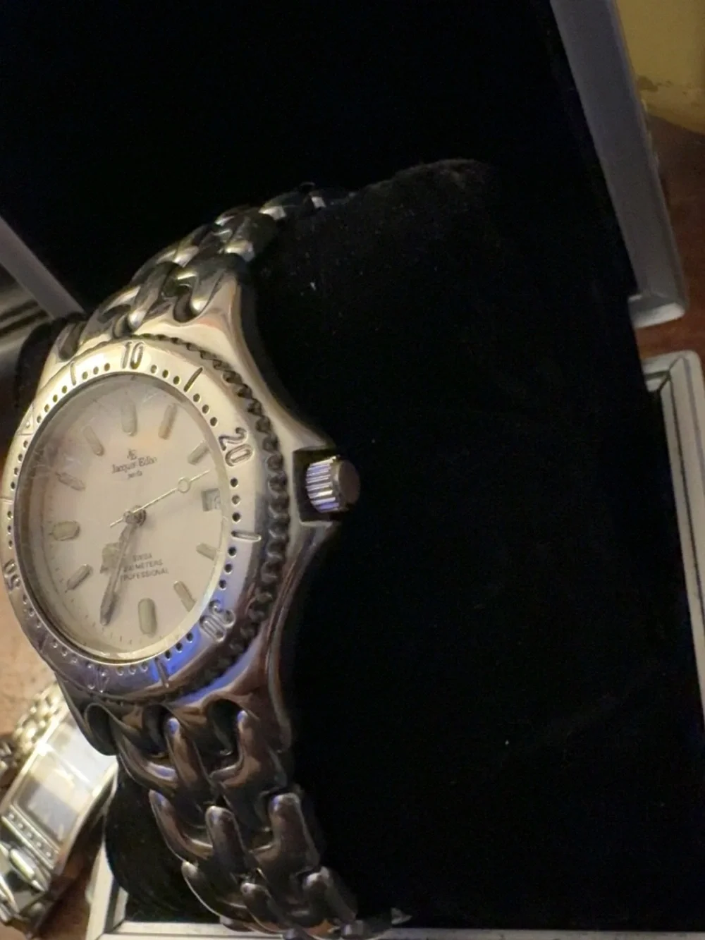 Women Jacques Edho Paris Watch JE 10881 Swiss 200meters Professional divers